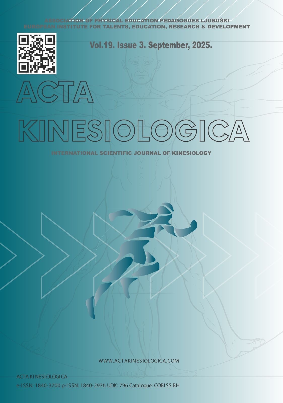 					View Vol. 19 No. 3 (2025): Acta kinesiologica
				